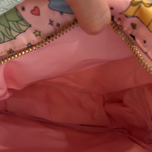 Stoney Clover Lane Pink Disney Princess Pattern Backpack-NWOT-Firm price - Picture 4 of 5